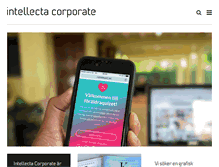 Tablet Screenshot of intellectacorporate.se